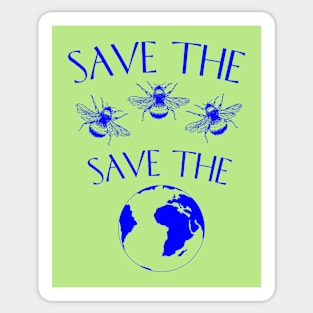 Save The Bees Sticker